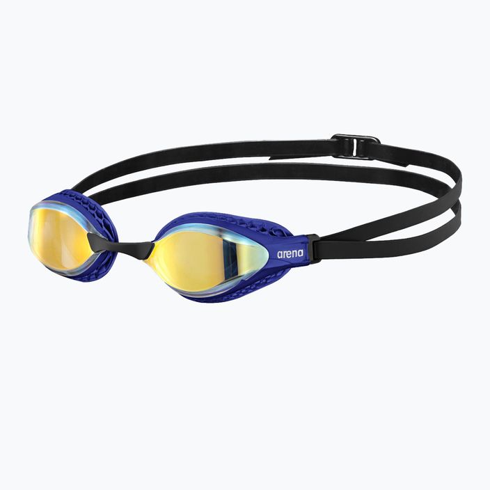 Arena Air-Speed Mirror geltoni vario/mėlyni plaukimo akiniai 6