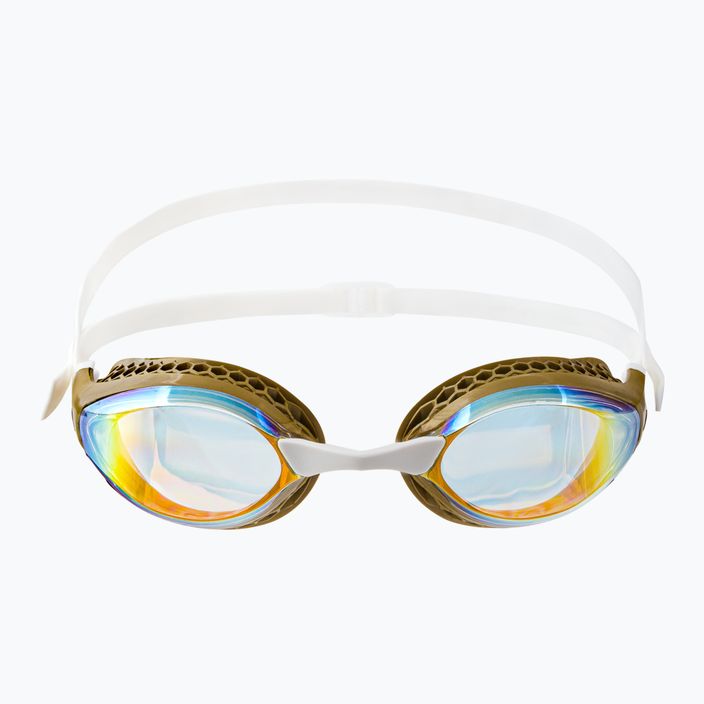 Arena Air-Speed Mirror geltoni vario/aukso/daugiafunkciniai plaukimo akiniai 2