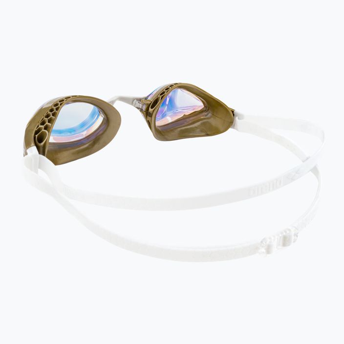 Arena Air-Speed Mirror geltoni vario/aukso/daugiafunkciniai plaukimo akiniai 4