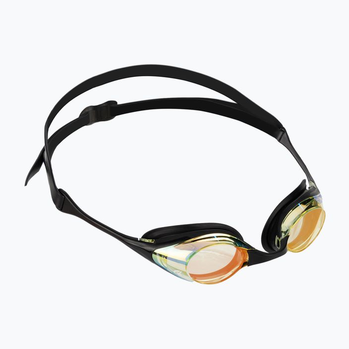 Arena plaukimo akiniai Cobra Swipe Mirror geltoni variniai/juodi