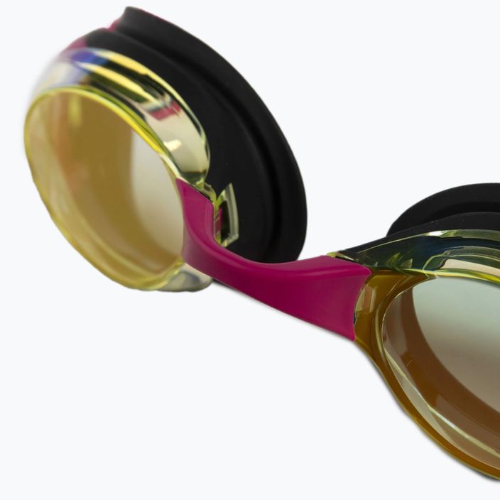 Arena plaukimo akiniai Cobra Swipe Mirror geltoni variniai/rožiniai 11