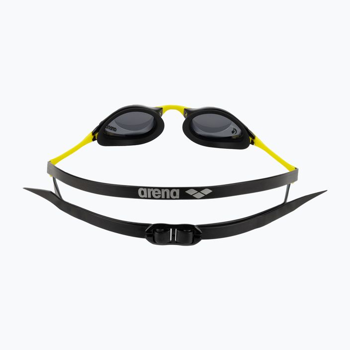 Arena Cobra Plaukimo akiniai tamsiai dūminiai/gelsvi 5