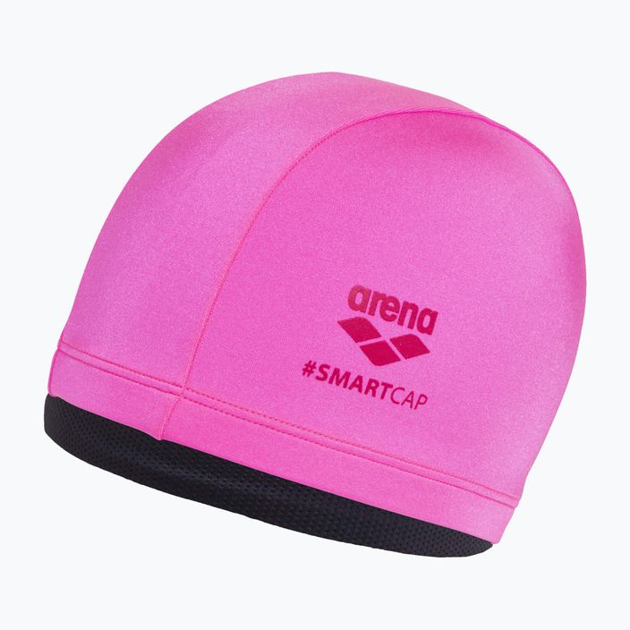 Arena Smartcap Jr vaikiška plaukimo kepuraitė rožinės spalvos 5