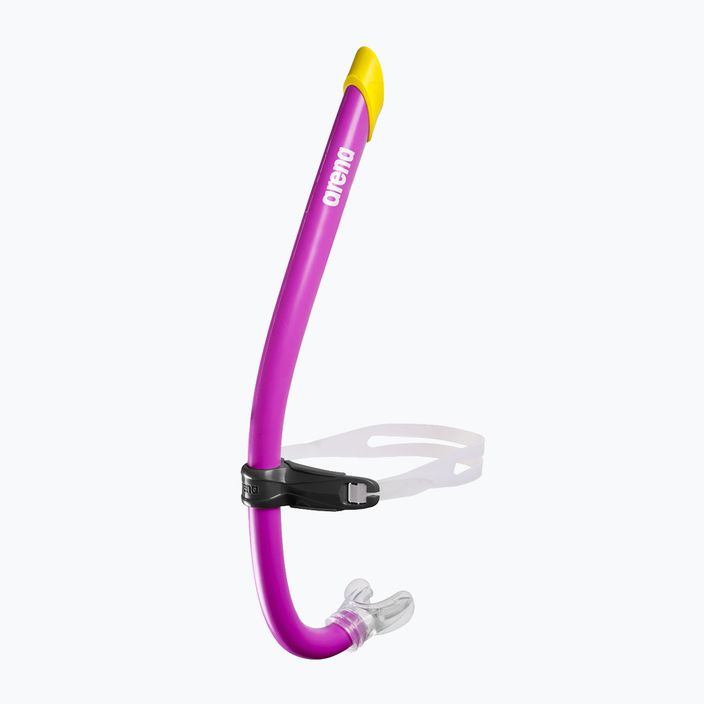 Arena Swim Snorkel Pro III rožinės spalvos priekinis vamzdis