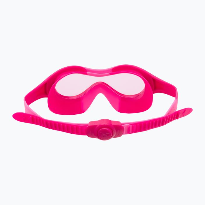 Arena vaikiška plaukimo kaukė Spider kaukė rožinė/freakrose/rožinė 5