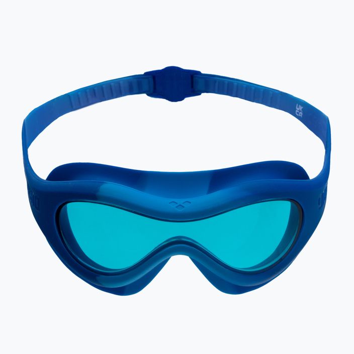Arena Spider Vaikiška plaukimo kaukė šviesiai mėlyna/mėlyna/mėlyna 2