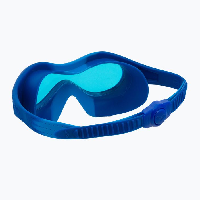 Arena Spider Vaikiška plaukimo kaukė šviesiai mėlyna/mėlyna/mėlyna 4