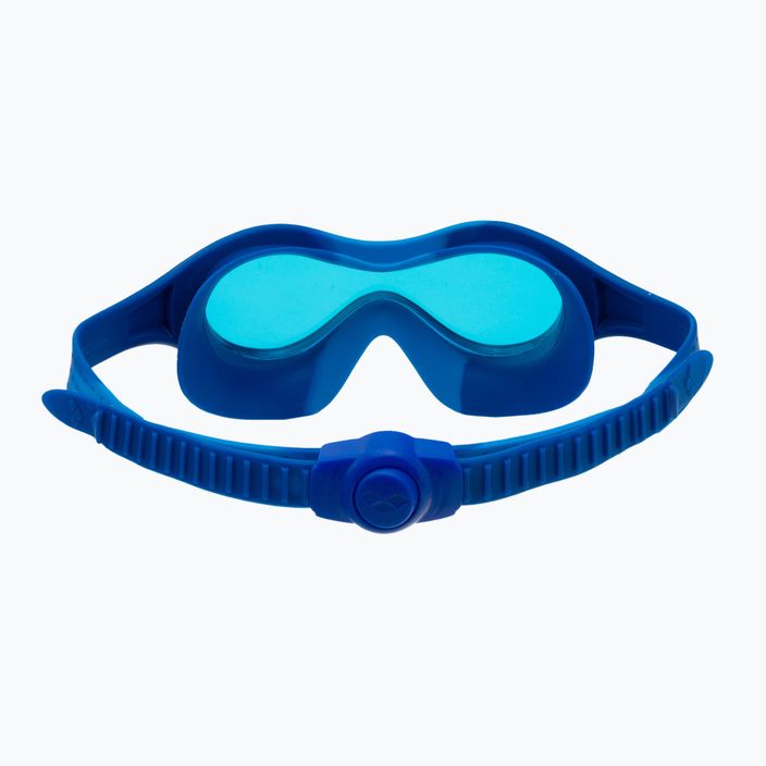 Arena Spider Vaikiška plaukimo kaukė šviesiai mėlyna/mėlyna/mėlyna 5