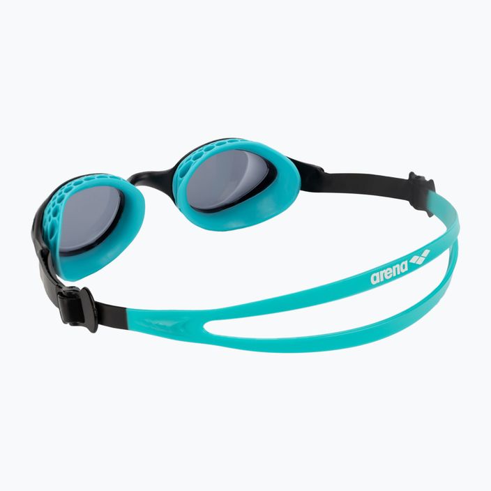 Vaikiški plaukimo akiniai arena Air Jr dūminiai/juodi 4