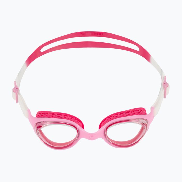 Vaikiški plaukimo akiniai arena Air Jr skaidrūs/rožiniai 2