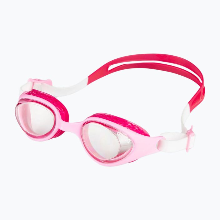 Vaikiški plaukimo akiniai arena Air Jr skaidrūs/rožiniai 6
