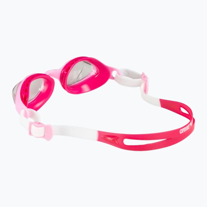 Vaikiški plaukimo akiniai arena Air Jr skaidrūs/rožiniai 7