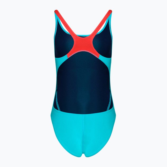 Moteriškas vientisas maudymosi kostiumėlis arena Team Swim Tech Solid matrinica/floreale 2