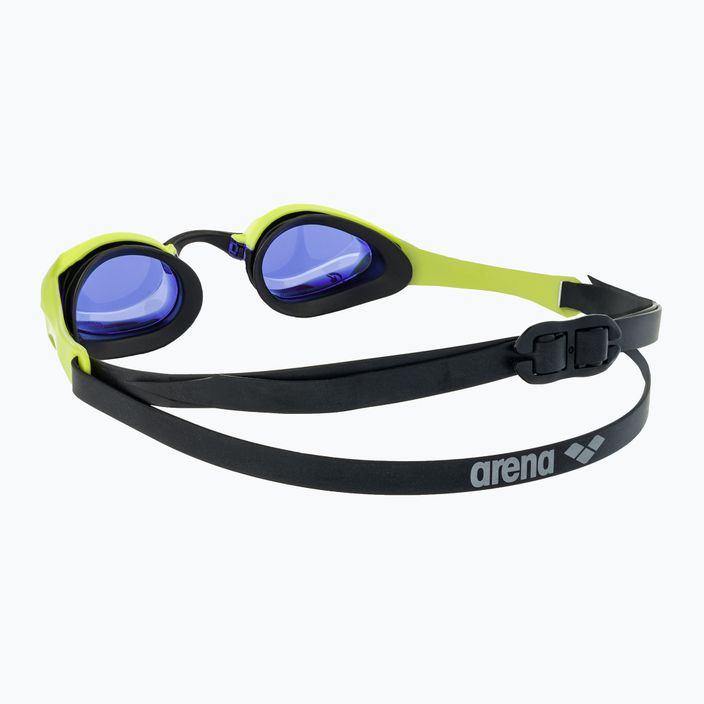 Plaukimo akiniai arena Cobra Ultra Swipe royal blue/cyber lime 4