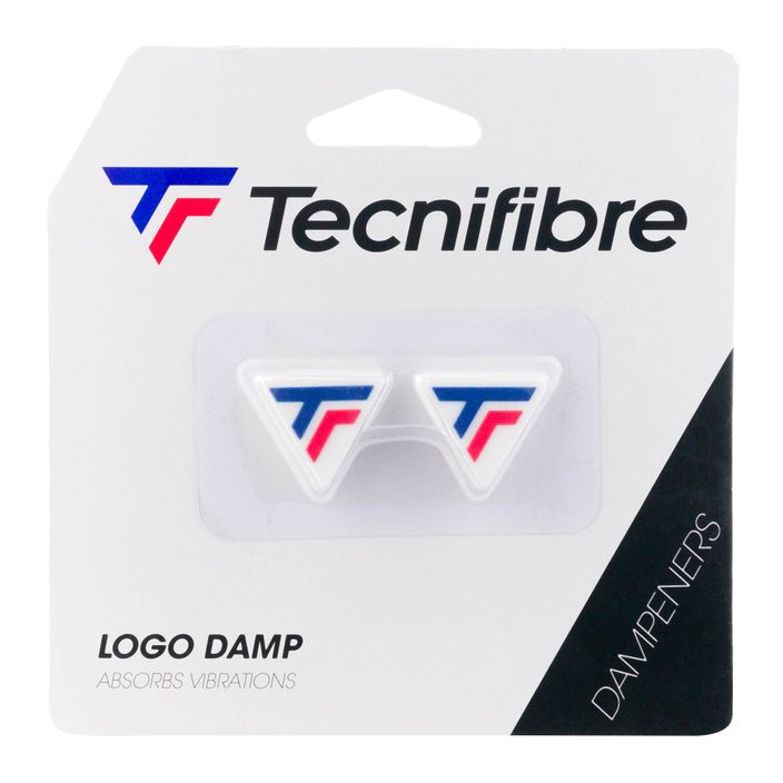 Tecnifibre Logo Damp 2 vnt. baltos spalvos 53ATPLOTRN 2