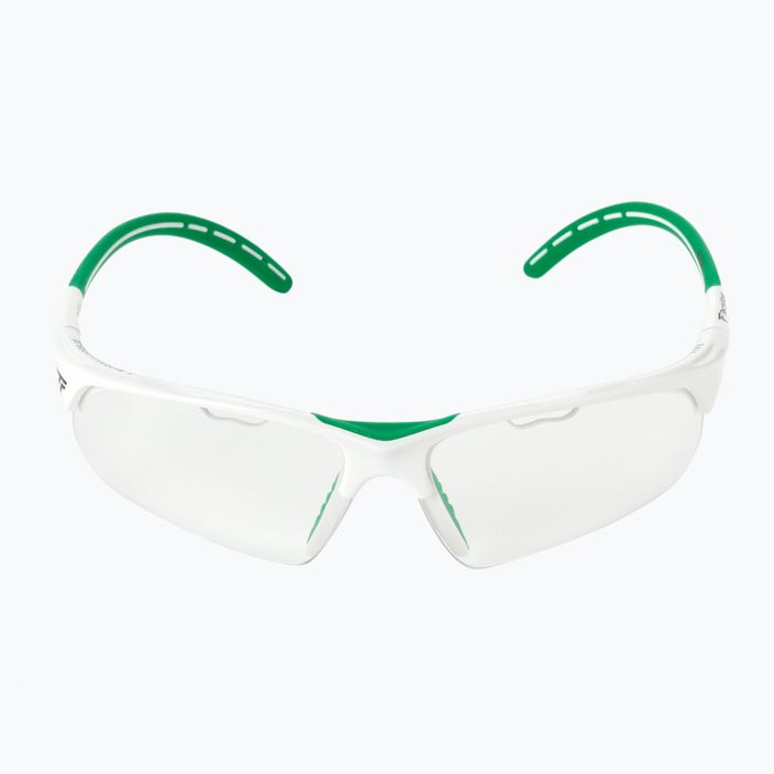 Tecnifibre skvošo akiniai balti/žali 54SQGLWH21 3