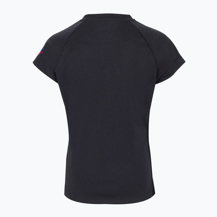 Tecnifibre vaikiški teniso marškinėliai Airmesh black 22LAF2 F2 2