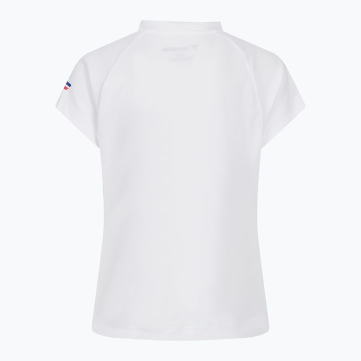 Tecnifibre F2 Airmesh vaikiški teniso marškinėliai balti 22LAF2RO0B 2