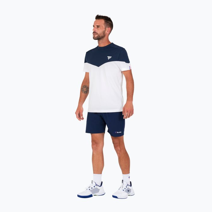 Vyriški Tecnifibre Perf teniso marškinėliai balti 22PERFTEE 3