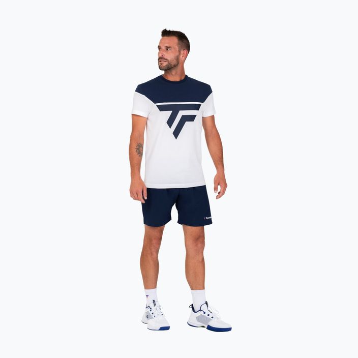 Vyriški Tecnifibre treniruočių teniso marškinėliai balti 22TRAITEE 3