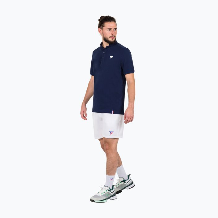 Vyriški teniso marškinėliai Tecnifibre Polo Pique navy blue 25POPIQ224