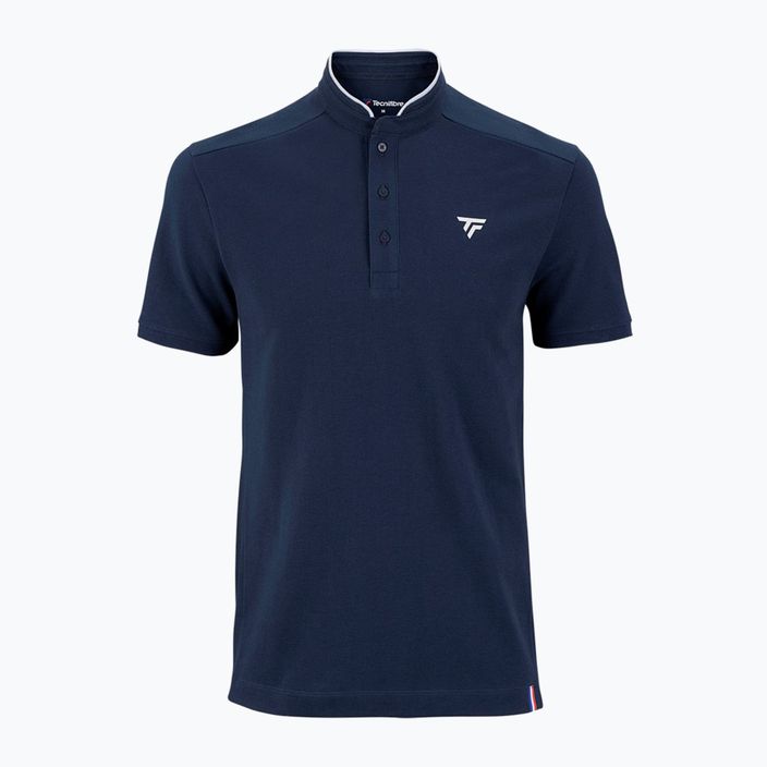 Vyriški teniso marškinėliai Tecnifibre Polo Pique navy blue 25POPIQ224 2