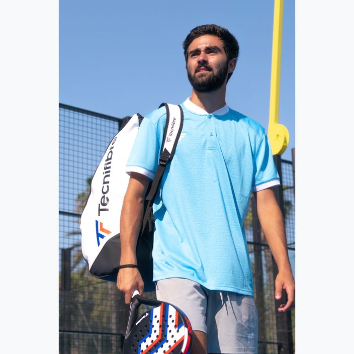Vyriški polo teniso marškinėliai Tecnifibre Team Mesh azur 6