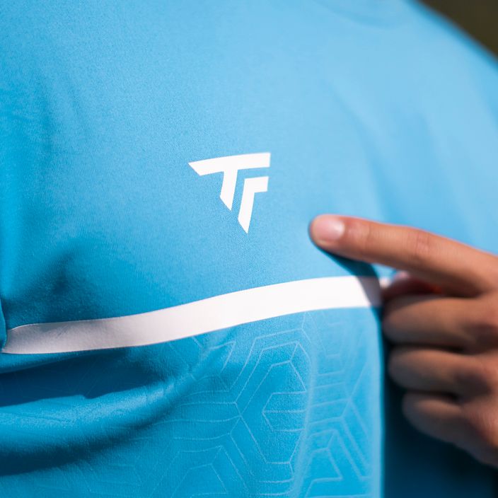 Vyriški teniso marškinėliai Tecnifibre Team Tech Tee blue 22TETEAZ35 7