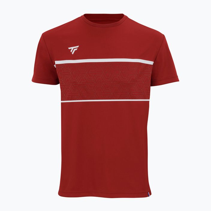 Vyriški teniso marškinėliai Tecnifibre Team Tech Tee red 22TETECR33 2