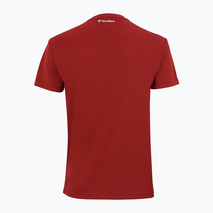 Vyriški teniso marškinėliai Tecnifibre Team Tech Tee red 22TETECR33 3