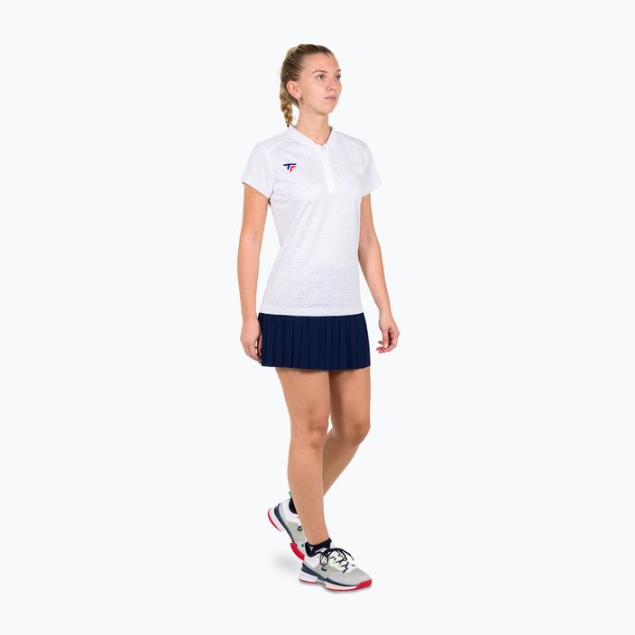 Moteriški teniso marškinėliai Tecnifibre Team Mesh white 2