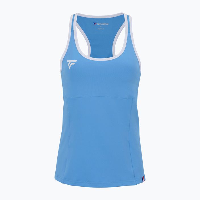 Moteriški teniso marškinėliai Tecnifibre Team blue 22WTANAZ33 2