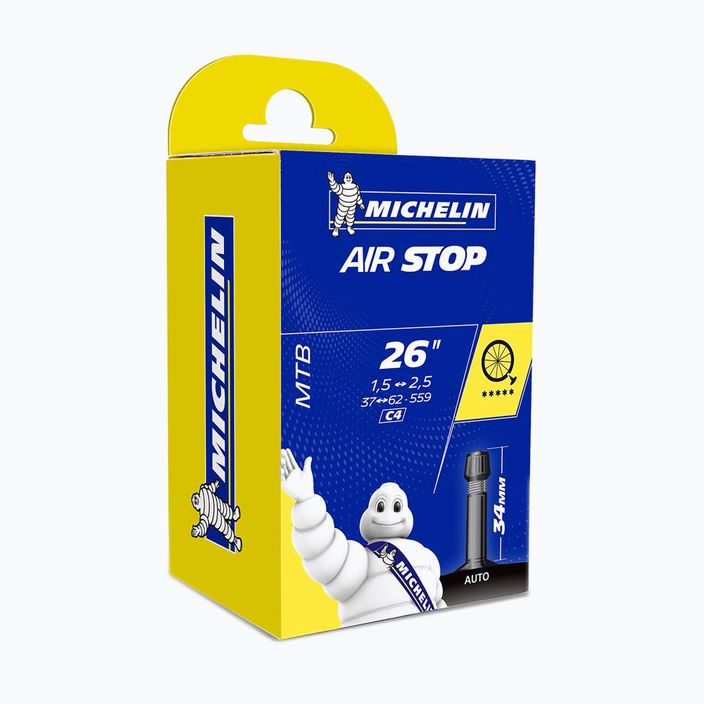 Michelin Air Stop Auto-Sv 34 mm dviračių vidinis vamzdis 125194 juodas 00082289 3