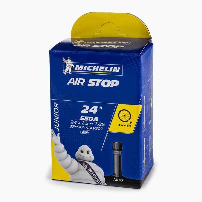 Michelin Air Stop Auto-SV dviračių vidinis vamzdis juodas 00082291 2