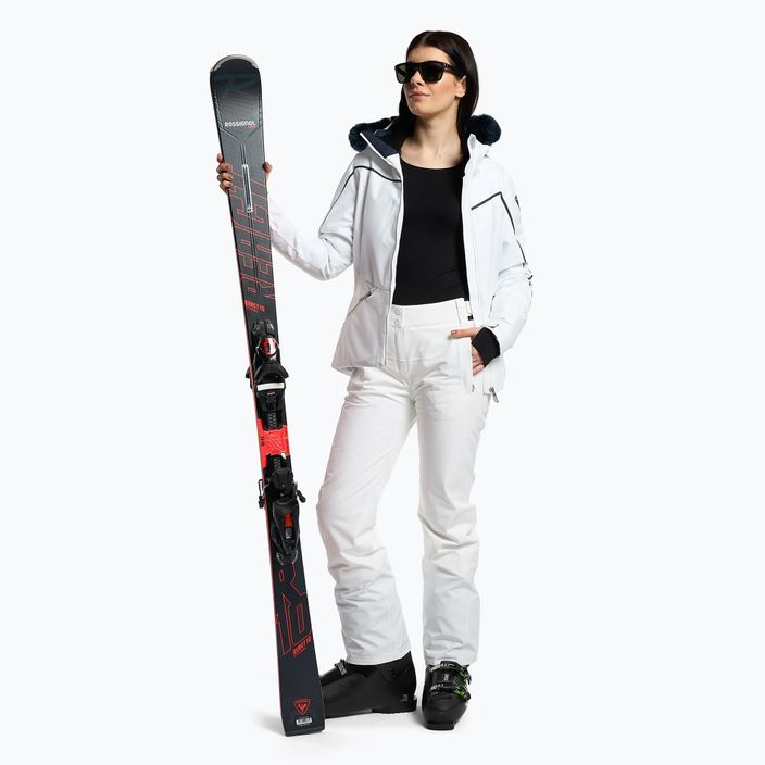 Moteriškos slidinėjimo kelnės Rossignol Elite white 2