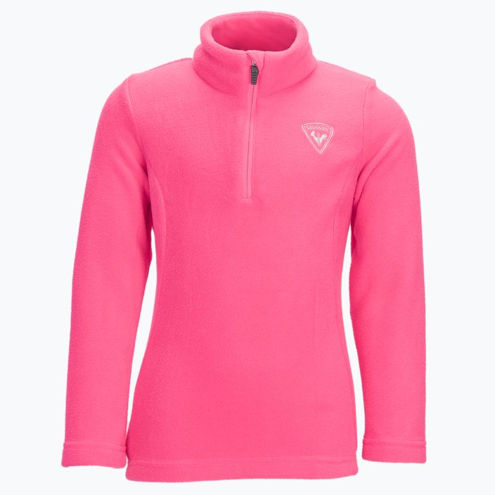 Rossignol Girl 1/2 Zip Fleece pink fushia vaikiškas slidinėjimo džemperis