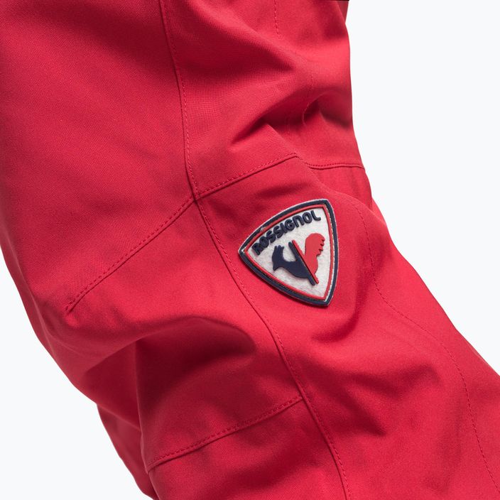 Vyriškos slidinėjimo kelnės Rossignol Classique raudonos spalvos 5