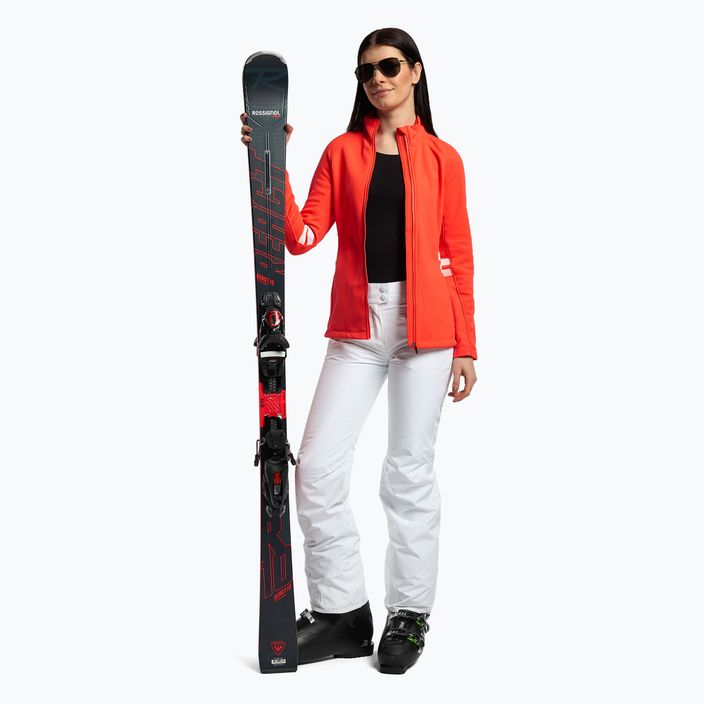 Moteriškos slidinėjimo kelnės Rossignol Classique white 2