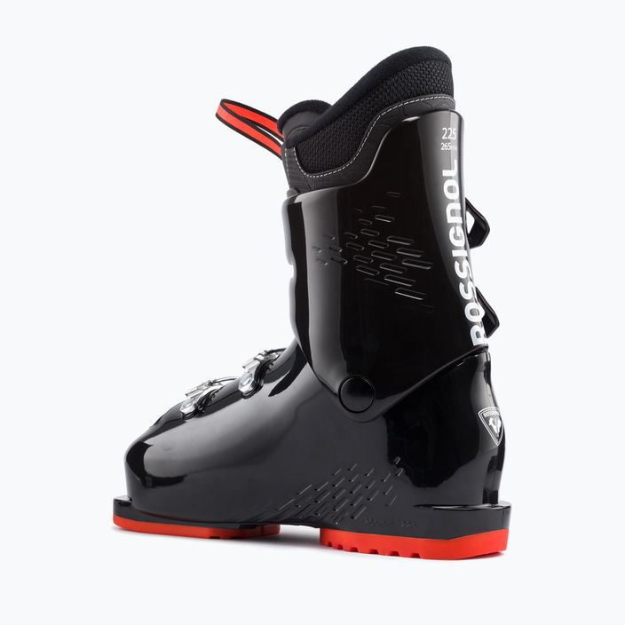 Rossignol Comp J4 juodi vaikiški slidinėjimo batai 9