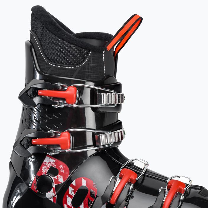 Rossignol Comp J4 juodi vaikiški slidinėjimo batai 6