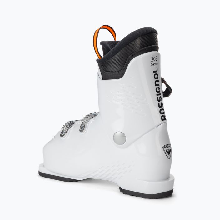 Rossignol Hero J3 vaikiški slidinėjimo batai balti 2