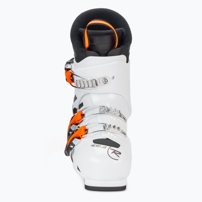 Rossignol Hero J3 vaikiški slidinėjimo batai balti 3