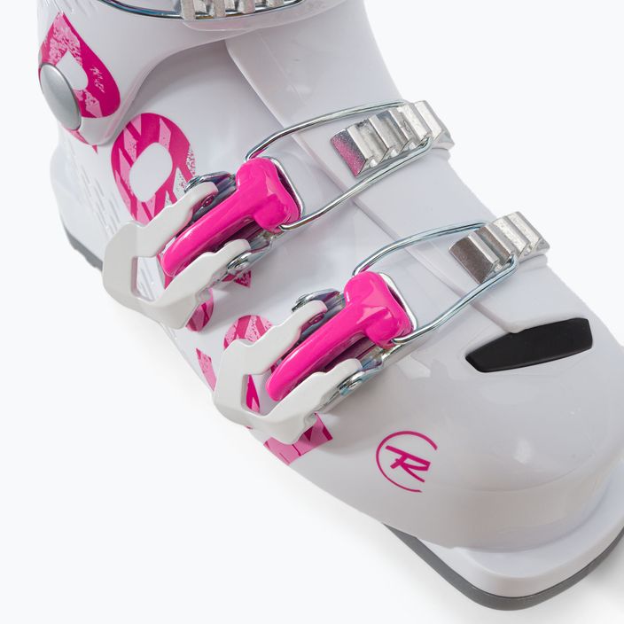 Rossignol Fun Girl 3 vaikiški slidinėjimo batai balti 7