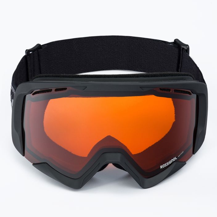Rossignol Spiral slidinėjimo akiniai juodi/orange 2