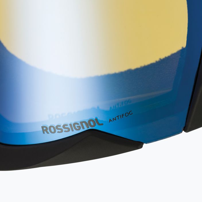 Rossignol Spiral Mirror slidinėjimo akiniai juoda/geltona mėlyna 4