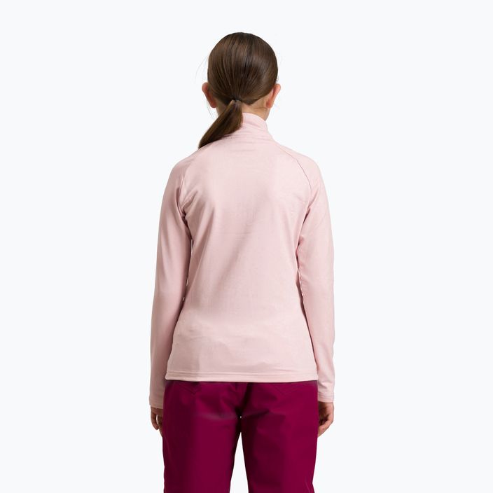 Rossignol Girl Warm Stretch powder pink vaikiškas slidinėjimo džemperis 2