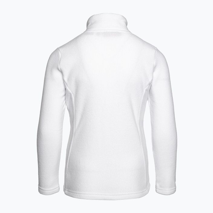 Rossignol Girl Fleece vaikiškas slidinėjimo džemperis baltas 6