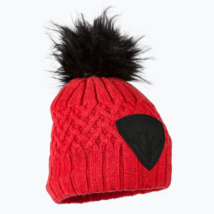 Moteriška žieminė kepurė Rossignol L3 W Kelsie red