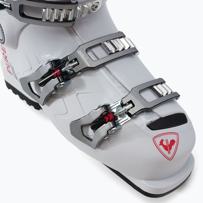 Moteriški slidinėjimo batai Rossignol Pure Comfort 60 white/grey 7