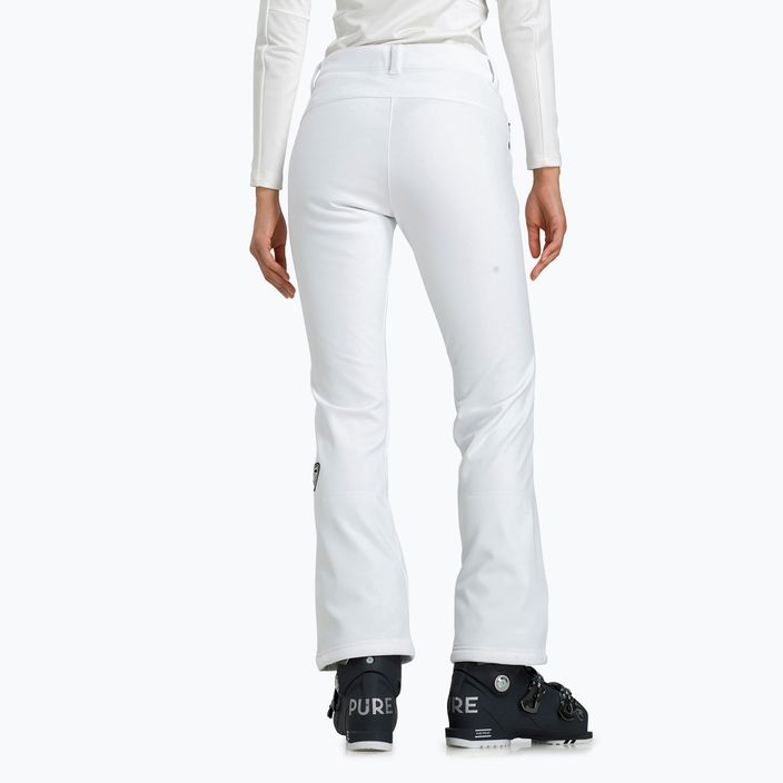 Moteriškos Rossignol Ski Softshell kelnės baltos spalvos 2